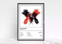 Buy Kings Of Leon Only By Night Album Single Cover Poster / Music Gift • 8£