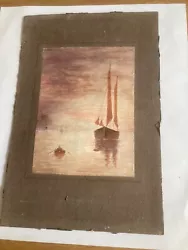 Buy Antique Water Colour C1800s. Unsigned • 15£