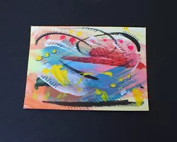 Buy Contemporary Abstract No2 Original ACEO Art Card Mixed Media Mini Artwork • 2.49£