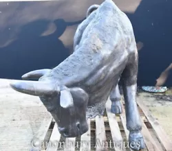 Buy Giant Bronze Bull Statue - Bullock Garden Animals • 4,650£
