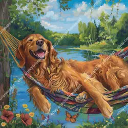 Buy 5 Piece Bundle Dogs - Printable Wall Art Dog - Dog Drawing - Summer Dog Painting • 2.48£