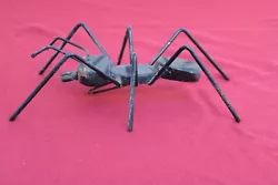 Buy Antique Cast Iron Folk Art Big Ant Statue Bronze Sculpture Bug Garden Decoration • 69.46£