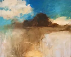 Buy Impressionist Seascape. Original Large Painting. Canvas Sea Coast  Beach Sky • 1£