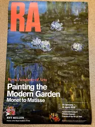 Buy Monet To Matisse Painting The Modern Garden Poster Royal Academy 2016 • 95£