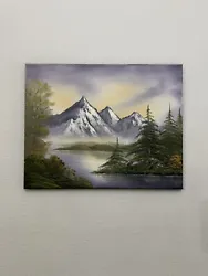 Buy Original Oil Painting 16x20 “Forest Hills” Art Landscape (Bob Ross Inspired) • 189.45£