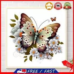 Buy Paint By Numbers Kit DIY Butterfly Oil Art Picture Craft Home Wall Decor(H1426) • 6.35£