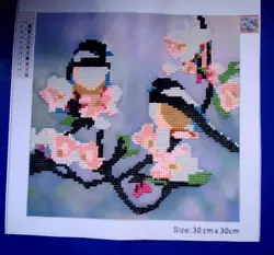 Buy Birds - Diamond Art Painting 30cm X 30cm - Completed • 4£