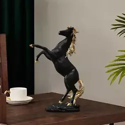 Buy Modern Horse Statue Sculpture Good Lucky Ornament For Table Office Decor • 22.84£