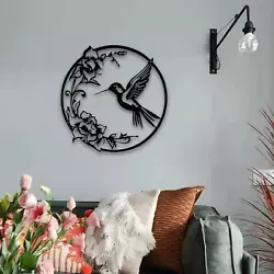 Buy Wall Art Decor Crafts Wall Bird Silhouette For Bedroom Dining Room Indoor • 14.75£