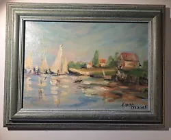 Buy CLAUDE MONET Oil Painting On Canvas Hand Painted Copy SIGNED (L2) • 34£