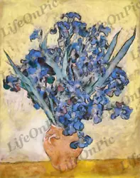 Buy Oil Paint Art, Wall Art, Decor, Wallpaper Background PNG File, Flowers In Vase • 1.31£