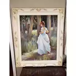 Buy Original Signed Oil Painting By California Artist Dottie Knight Walk In Woods  • 71.62£