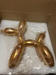 Buy Limited Edition Jeff Koons Balloon Dog Gold Figurine With Box  • 598.16£