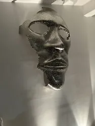 Buy 5ft Stainless Wall Face Sculpture • 9,500£