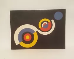 Buy Art Deco 1930's Geometric Oil On Canvas Painting • 200£