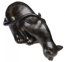Buy Nostalgia Sculpture Cat - Garden - House - Antique Style - Figure - York Cats • 163.25£
