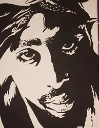 Buy Tupac Shakur, Original Hand Painted Artwork 12 ×16  • 55£
