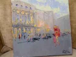 Buy Garrick Theatre London Impressionist Oil On Canvas • 145£