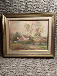 Buy Rural Landscape Oil Painting By Elyse • 78.74£