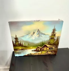 Buy Original Oil Painting Mountain Scenery Unframed • 29.84£