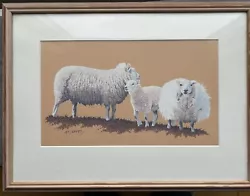 Buy Sheep By Andrew Briggs, Scottish Original Frmed Signed Painting • 55£
