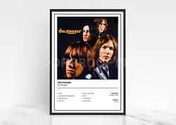 Buy The Stooges Album Singles Cover Music Poster / Music Gift / Christmas Gift • 8£