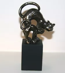 Buy CAT + KITTEN - Bronze Effect Contemporary Sculpture Ornament  • 14.99£