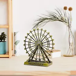 Buy Ferris Wheel Statue Art Crafts Ferris Wheel Model For Desk Office • 8.03£