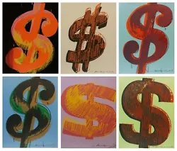 Buy Andy Warhol Ii.274-279: $ (1) 1982 | Portfolio Of 6 Unique Signed Screenprints • 1,574,989.17£