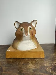 Buy John Butler, Cat Sculpture Folk Art • 250£