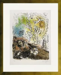 Buy Marc Chagall  Le Prophete  1974 | Hand Signed Lithograph | Mourlot 713 | Framed • 15,088.40£