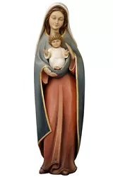 Buy Our Lady Of Heart Statue Wood Carving • 1,148.24£