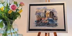 Buy Original Bright Cornish Painting,  Framed & Signed • 25£