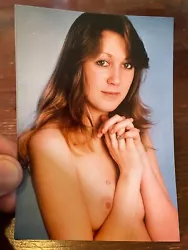 Buy Erotic Photograph Nude Topless Attractive Woman 3.5  X 5  1970s • 4.99£