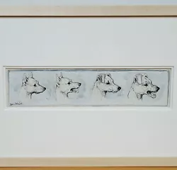 Buy Louis Wain ~ Original Stunning Watercolor Painting Of A Dog • 3,660.63£