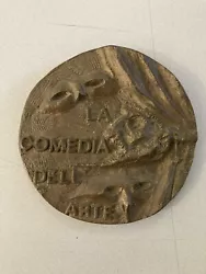 Buy Very Pretty Medal Bronze Comédiateur Del Arte Daniel David Monnaie De Paris • 176.27£