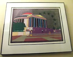 Buy 1988 Original Serigraph Prints WASHINGTON D.C. By Local Artist ADRIENNE BECK  88 • 473.61£