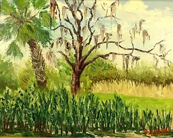 Buy Pierre Henri Matisse Oil On Canvas Painting Jones Island FL Landscape H Signed • 39,371.54£