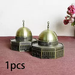 Buy Building Statue Alloy Decorative Table Decor Vintage Style Mosque Miniature • 11.75£