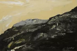 Buy Welsh Mountains ORIGINAL LANDSCAPE PAINTING Snowdonia Steve Greaves Modern Art • 3,500£