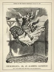 Buy Rare 1887 British Cartoon Satire Of LORD RANDOLPH CHURCHILL (Father Of Winston)  • 16.02£