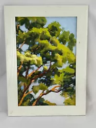 Buy Original Painting By NY Artist Eugene J. Thomson 11x14 Trees In Summer Sunlight • 62.02£