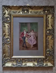 Buy Antique 18th Century SIGNED Beautiful Oil Painting • 37.99£