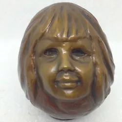 Buy Artist Kathy Anderson Limited Edition JILL Bronze Egg Bust 4/50 1999 • 33.42£