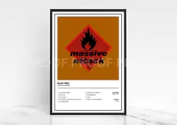 Buy Massive Attack Blue Lines Album Single Cover Poster / Music Christmas Gift • 8£