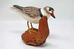 Buy Vintage Plover Shorebird Carved Painted Wood Decoy Signed Waterfield Driftwood • 62.01£