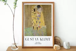 Buy Gustav Klimt The Kiss Painting Living Room Print Poster Picture Portrait Gift UK • 3.49£