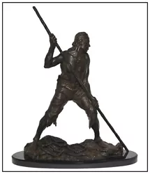 Buy Herb Mignery Large The Riverman Original Bronze Sculpture Figure Signed Artwork • 7,652.84£