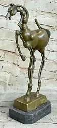 Buy Bronze Sculpture Bronze Tete Cheval Picasso Hommage Horse Horsehead Figurie Art • 329.96£