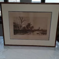 Buy Framed Print, In The Quiet Country,  Original Oil Painted By Geo. Howell Gay  • 11.34£